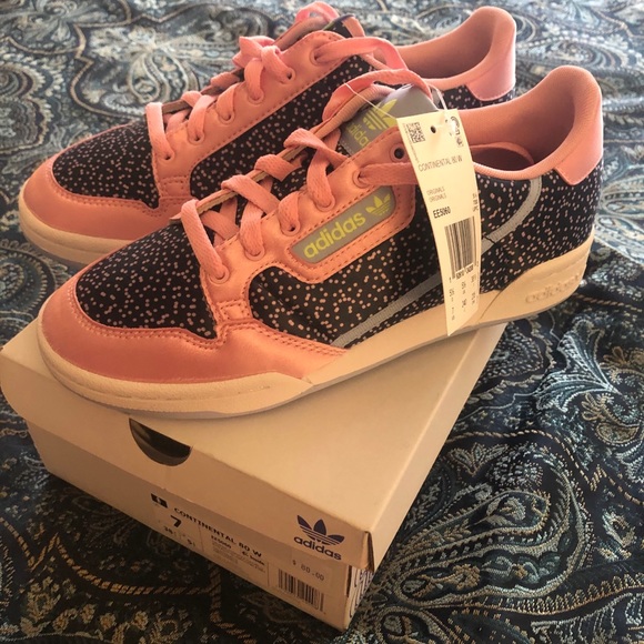 New Adidas pink continental 80. Sz 7 - Picture 4 of 6